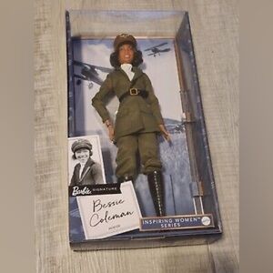 2023 Exclusive BARBIE Inspiring Women Bessie Coleman Aviator New
